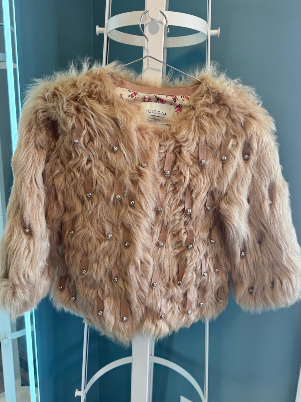 Vintage 100%lamb wool  coat